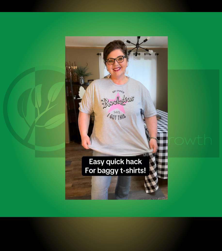 Easy Peasy Baggy T-shirt Hack!